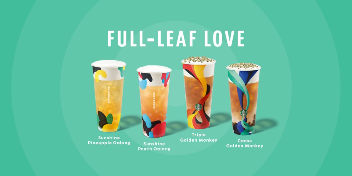 Starbucks introduces refreshing premium fullleaf teas for the summer